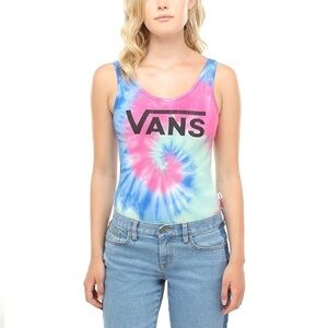 Vans Tie Dye Job Sleeveless Bodysuit Size XL Women